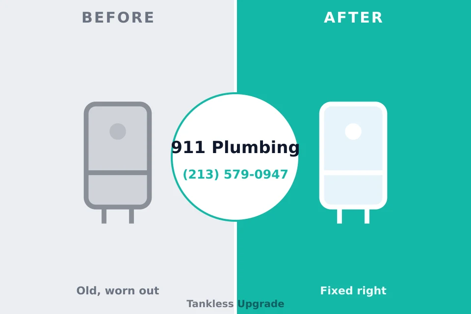 Before and after: plumbing company San Manuel, AZ